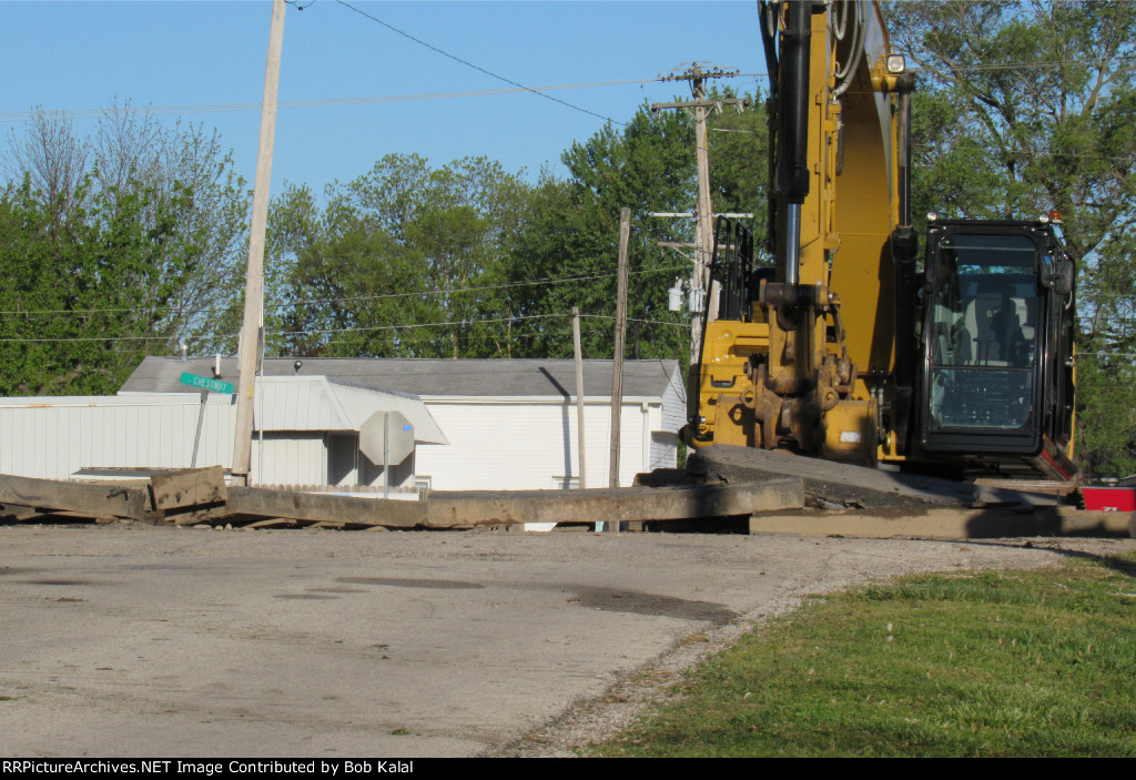 Pesotum, IL Lincoln St CN Crossing 